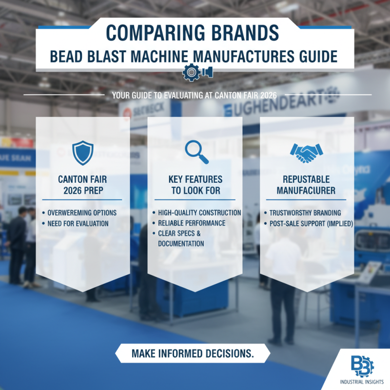 How to Choose the Best Bead Blast Machine at Canton Fair 2026?