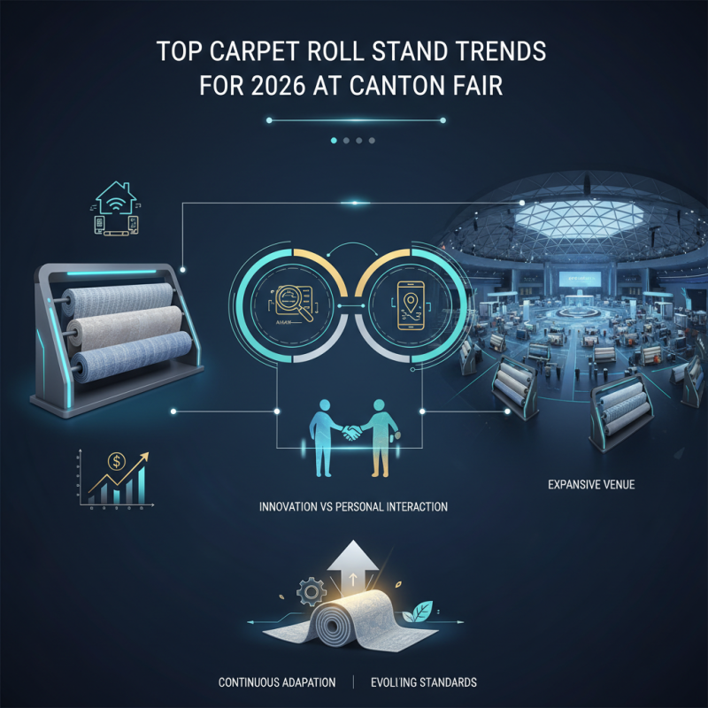 Top Carpet Roll Stand Trends for 2026 at Canton Fair?
