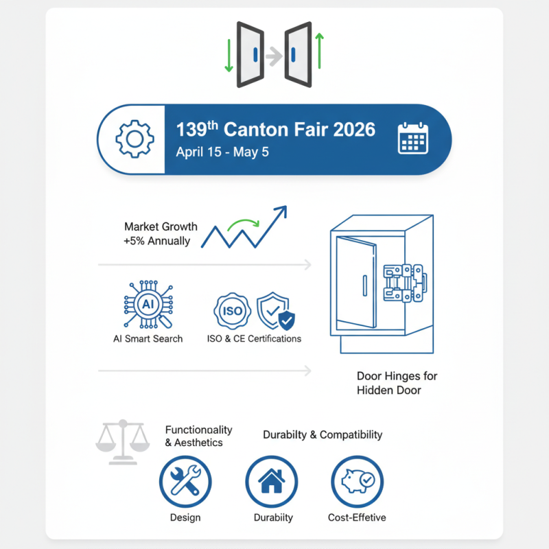 How to Choose Cabinet Door Hinges at the 139th Canton Fair 2026?