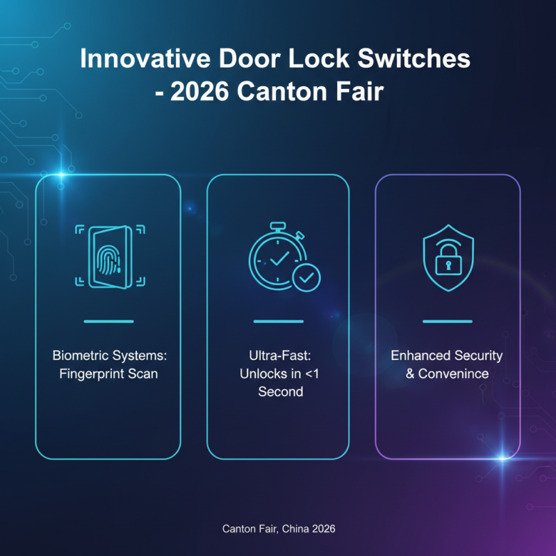 Best Door Lock Switches at 2026 Canton Fair in China?