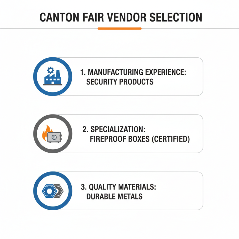 How to Choose the Best Small Safe Box Fireproof for 2026 Canton Fair?