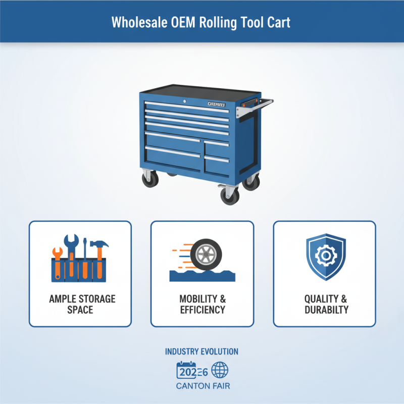 What is a Wholesale OEM Rolling Tool Cart and Its Benefits?