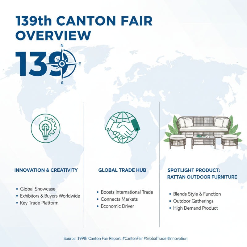 2026 Top Rattan Outdoor Furniture Set at 139th Canton Fair?