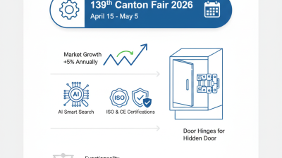 How to Choose Cabinet Door Hinges at the 139th Canton Fair 2026?
