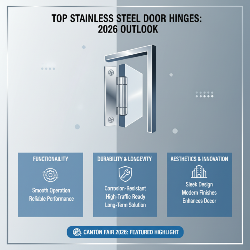 Top Stainless Steel Door Hinges at the 2026 Canton Fair?