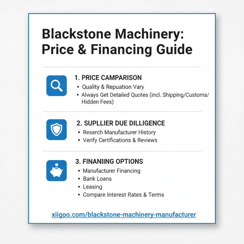 2026 How to Buy Blackstone Machinery in China?