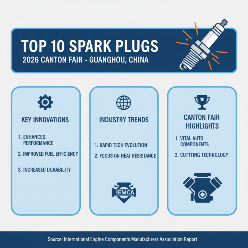 Top 10 Spark Plugs for 2026 Canton Fair in China?