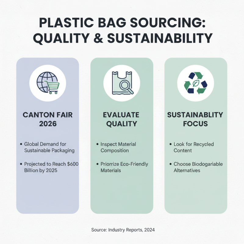 How to Source Plastic Food Bags at Canton Fair 2026?