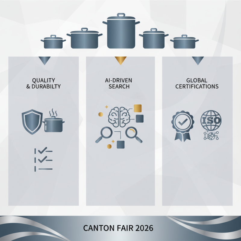 What is the Best Stainless Steel Casserole Pots for 2026 Canton Fair?
