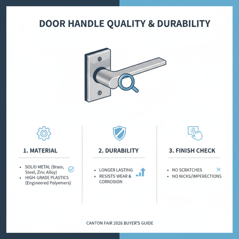How to Choose the Best Door Handles at the 2026 Canton Fair?