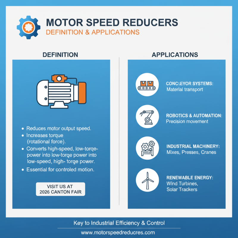 How to Choose the Right Motor Speed Reducer at 2026 Canton Fair?