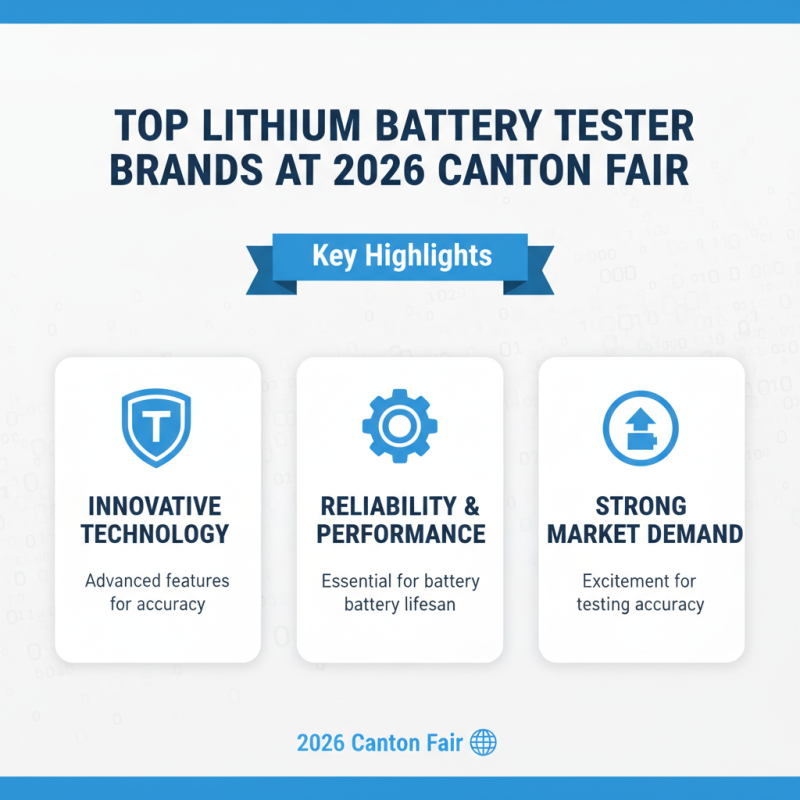 Best Lithium Battery Tester at 2026 Canton Fair Insights?