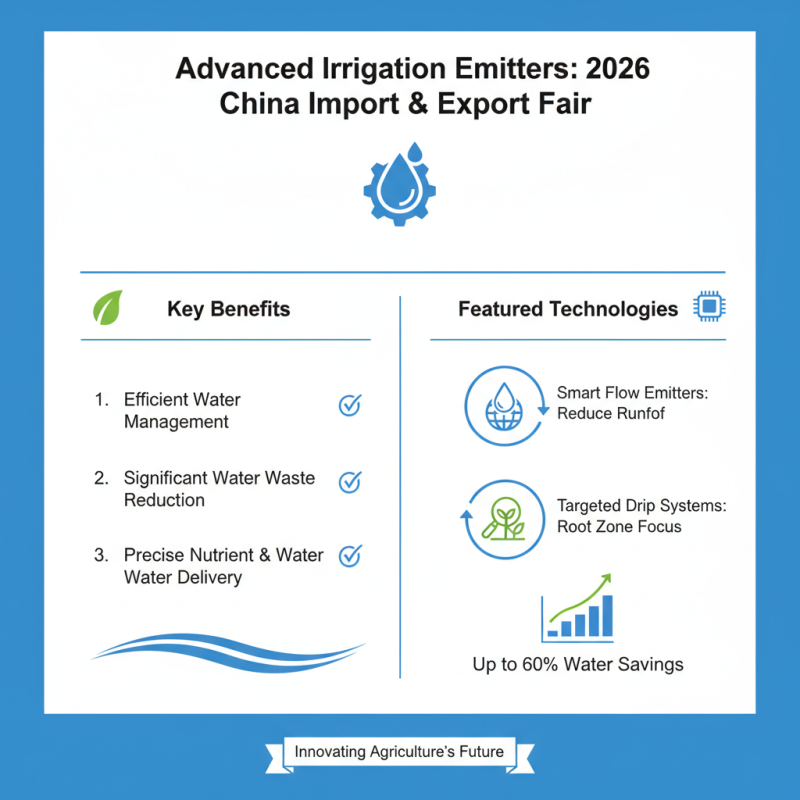 Best Irrigation Emitters at China Import and Export Fair 2026?