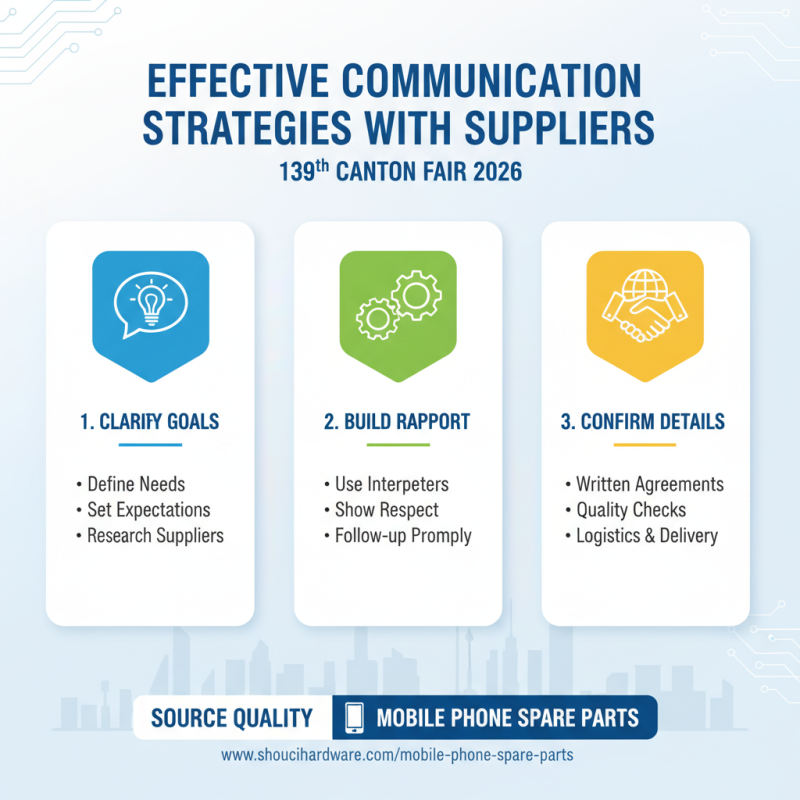 How to Source Phone Spare Parts at the 139th Canton Fair 2026?