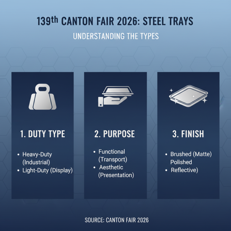 How to Choose Steel Trays at the 139th Canton Fair 2026?