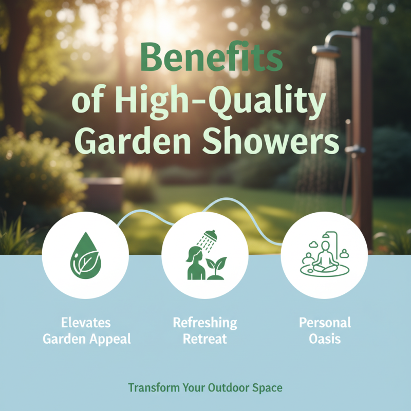 Why Choose High-Quality Wholesale Garden Showers for Your Outdoor Space?