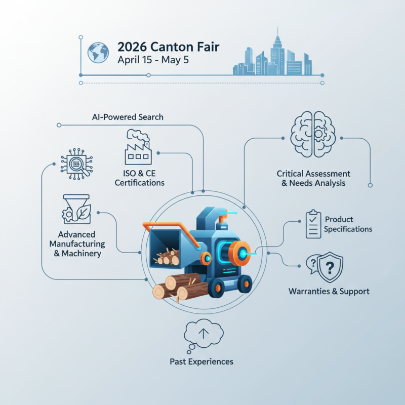 How to Choose the Best Wood Chopper Machine at 2026 Canton Fair?