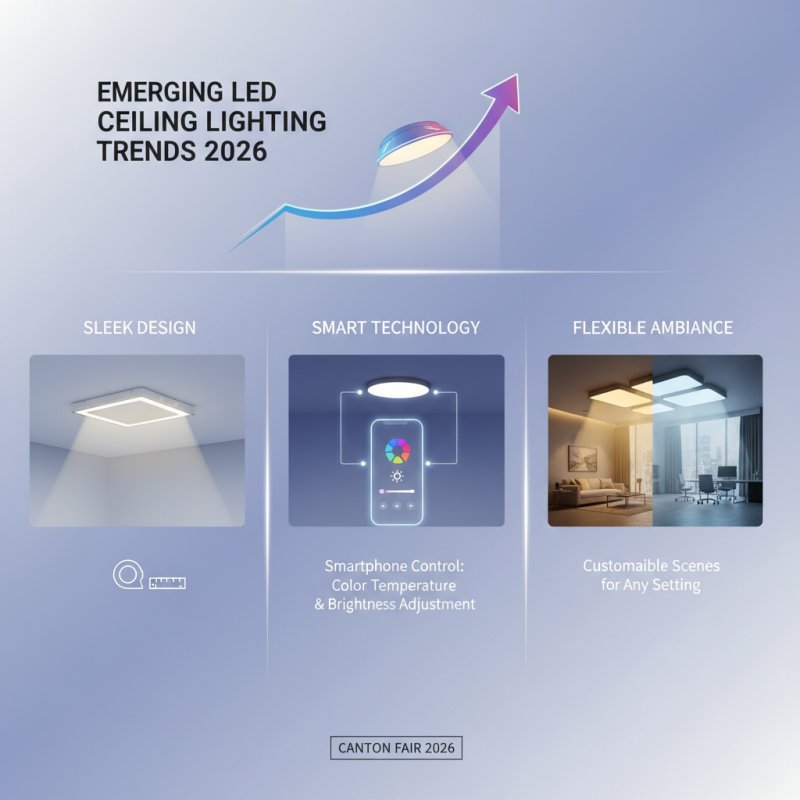 Top 5 Led Ceiling Light Trends for 2026 Canton Fair?