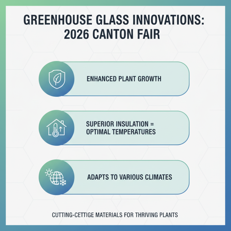 Top Greenhouse Glass Products at 2026 Canton Fair in China?