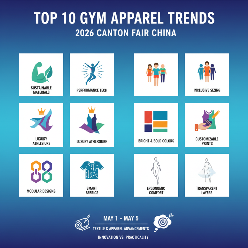 Top 10 Gym Apparel Trends at 2026 Canton Fair China?