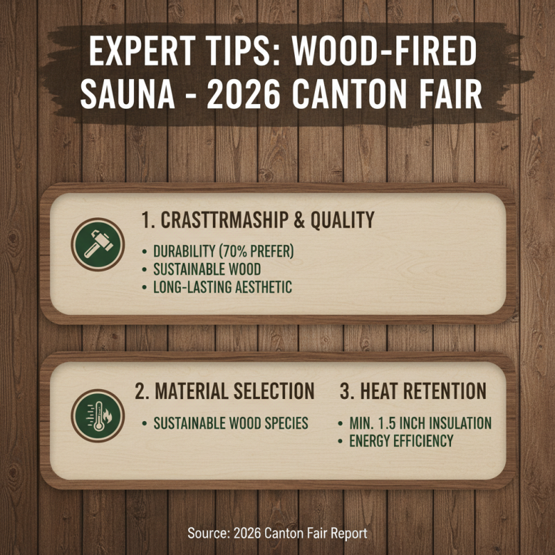 Best Wood-Fired Sauna Options at 2026 Canton Fair?