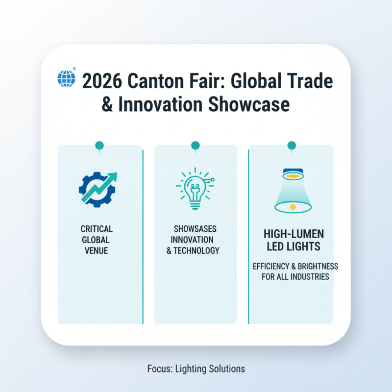 Top 10 High Lumen LED Lights at 2026 Canton Fair?