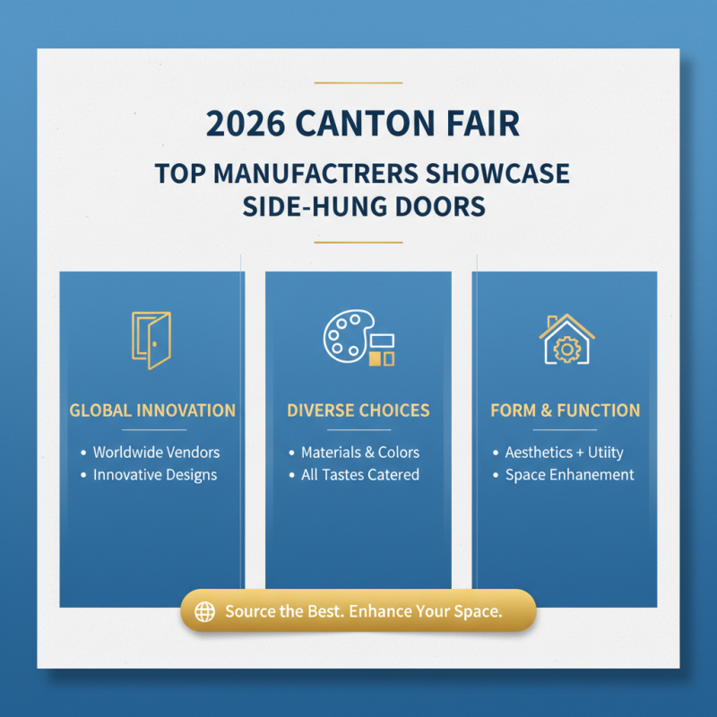 Best Side-Hung Doors to Buy at 2026 Canton Fair?