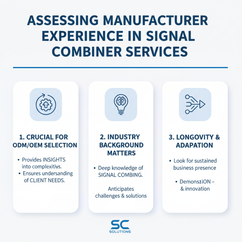 Top 5 Tips for Choosing the Right ODM OEM Signal Combiner Service?