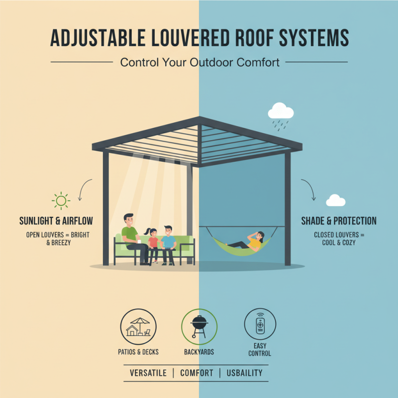 Top 10 Benefits of Adjustable Louvered Roof Systems?