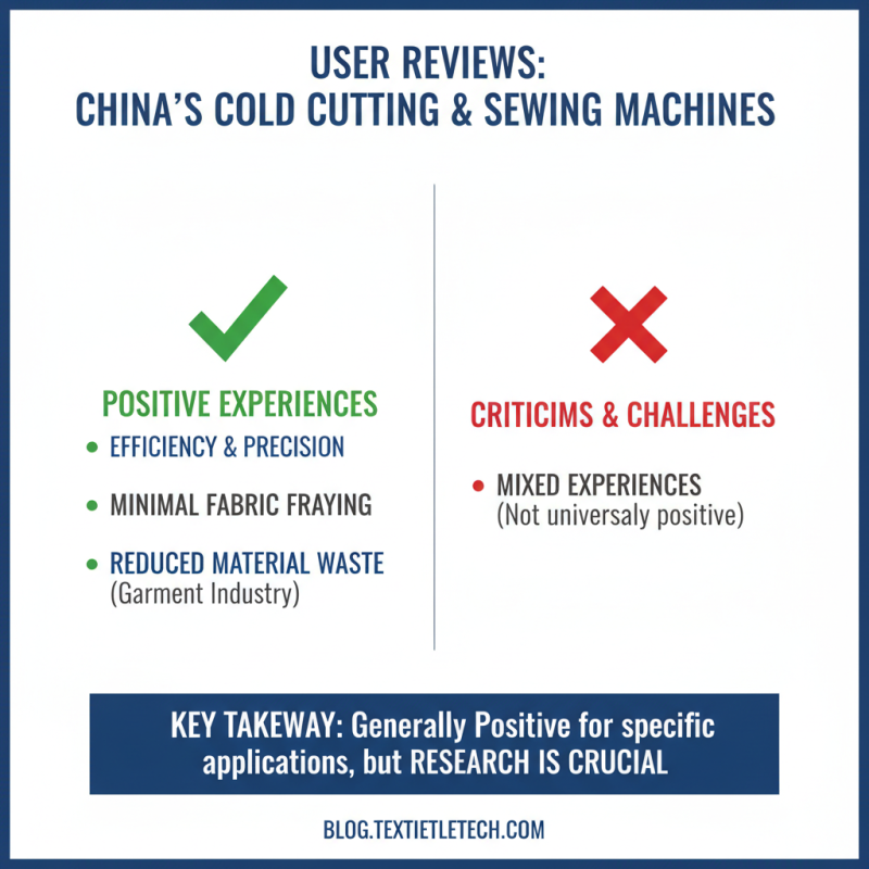 China Top 10 Cold Cutting and Sewing Machines for Buyers?