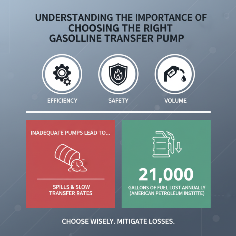 How to Choose the Best Wholesale Gasoline Transfer Pump Products for Your Needs?