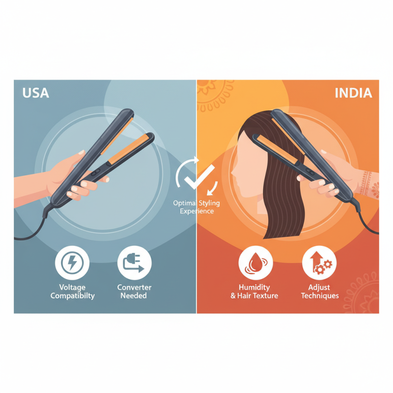 2026 Best Tips To Use US Hair Straightener In India?