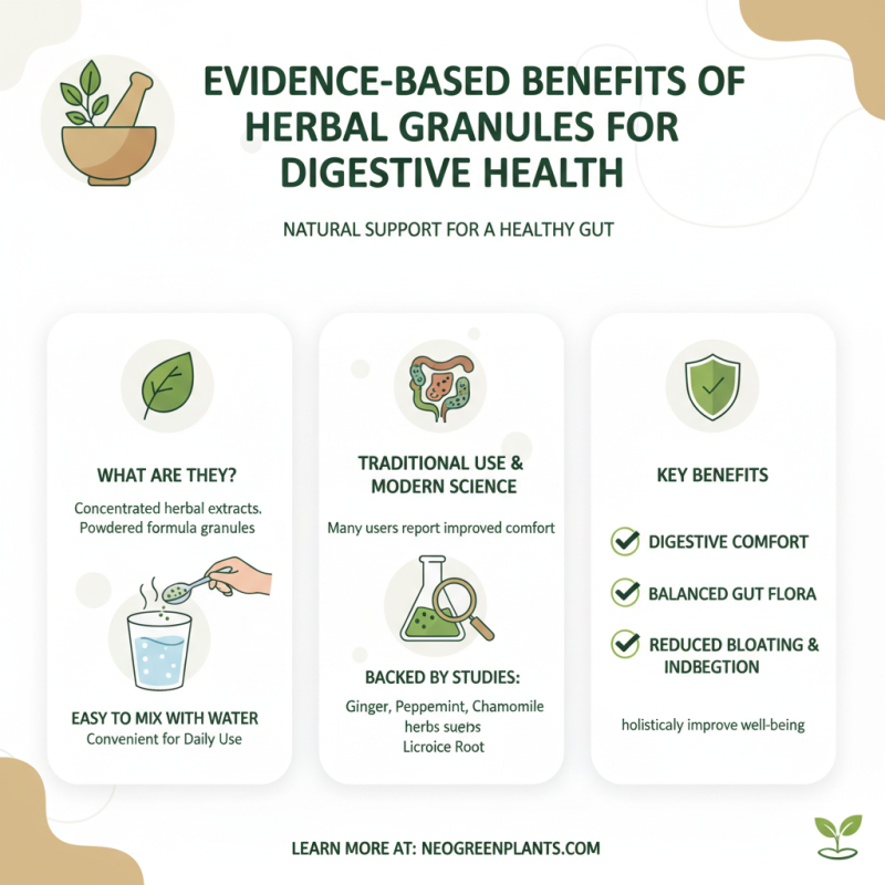 Top 10 Benefits of Formula Herbal Granules for Your Health and Wellness?