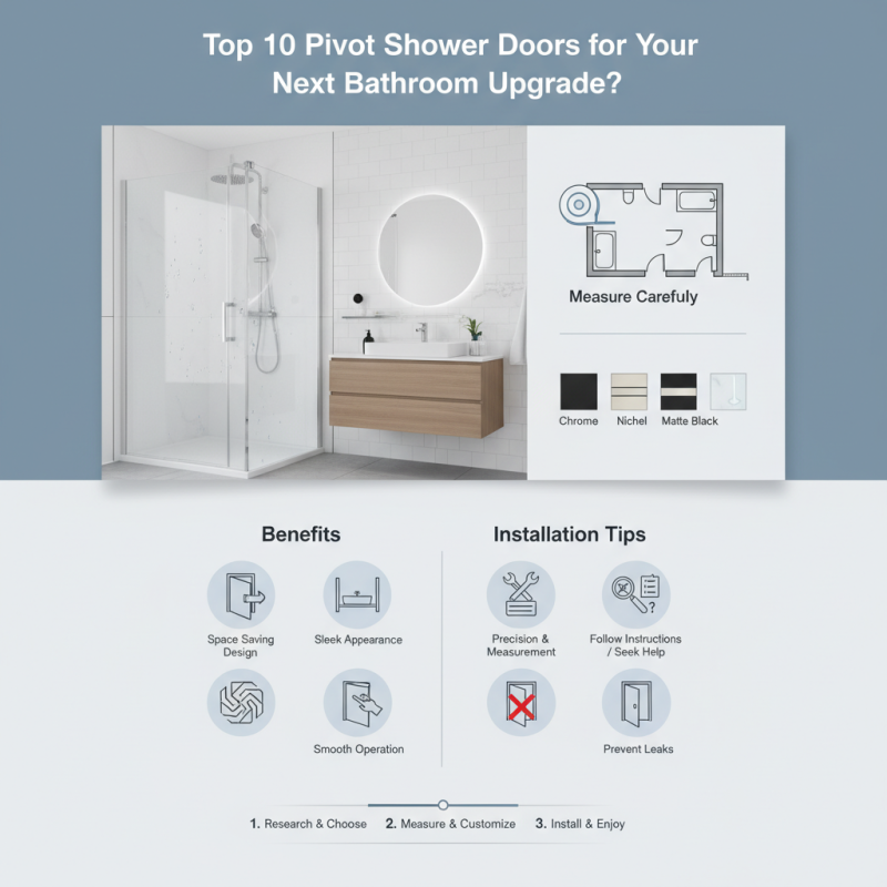 Top 10 Pivot Shower Doors for Your Next Bathroom Upgrade?