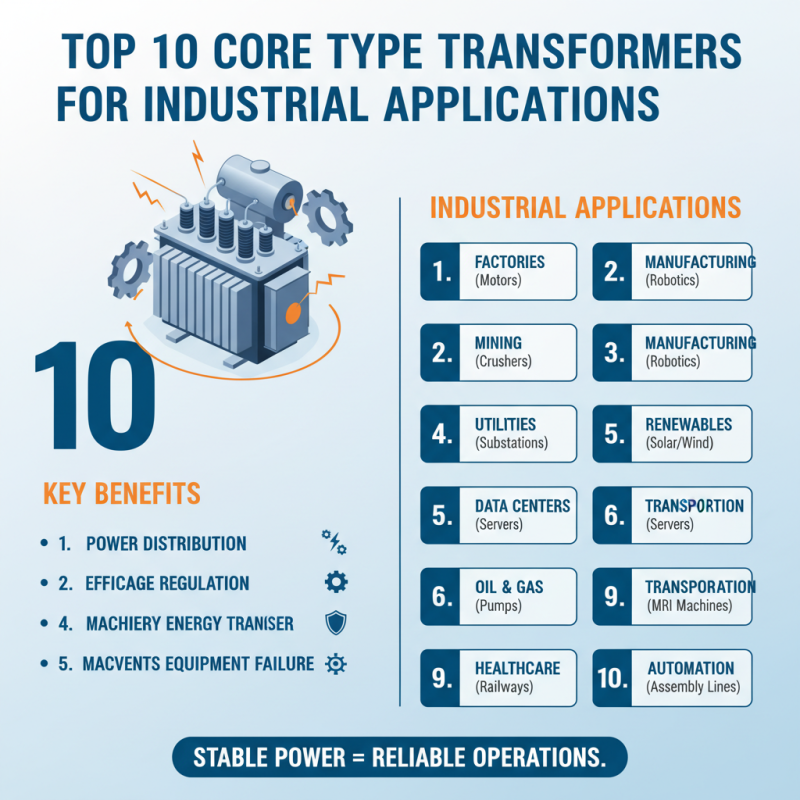 Top 10 Core Type Transformers for Global Buyers?