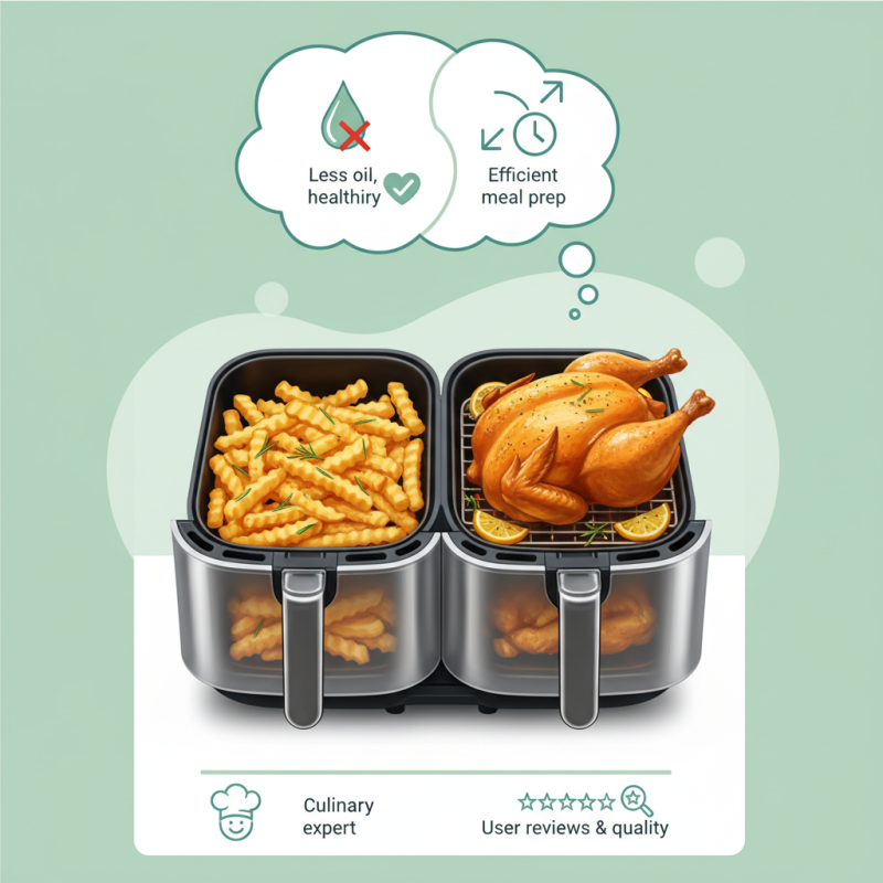 Why Choose a Dual Air Fryer for Healthier Cooking Options?