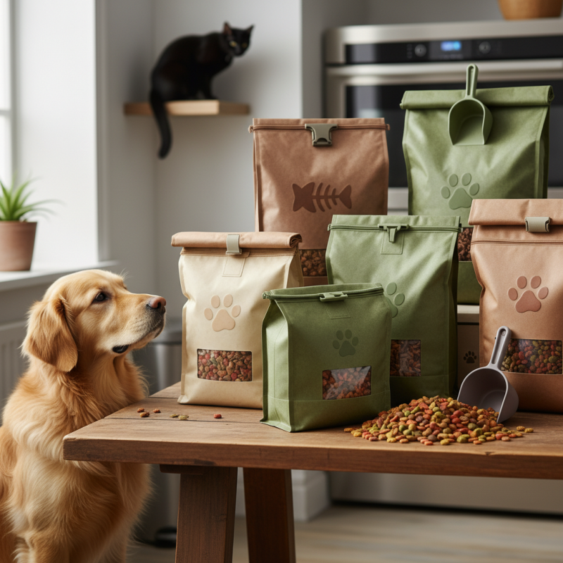 How to Choose Cheap Custom Pet Food Container Bags for Your Pets?