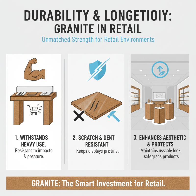 Top 10 Benefits of Using Granite Display Stands for Retail