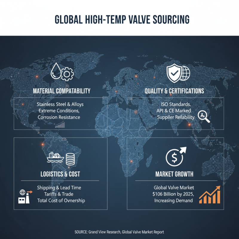 High Temp Valve Buying Guide for Global Sourcing Needs?