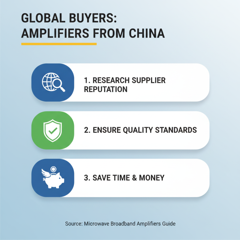 China Best Microwave Broadband Amplifier for Global Buyers?