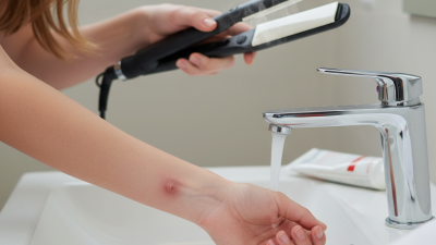 How To Treat A Burn From A Hair Straightener Fast