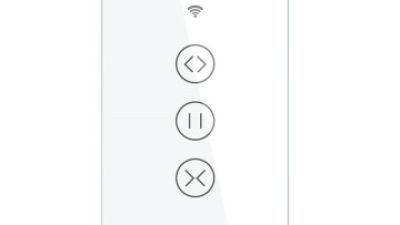 Moes WiFi RF433 Smart Touch Panel Curtains Roller.jpg