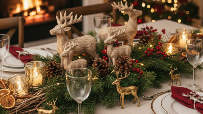 Top 10 Reindeer Table Decor Ideas for Holiday Festivities?