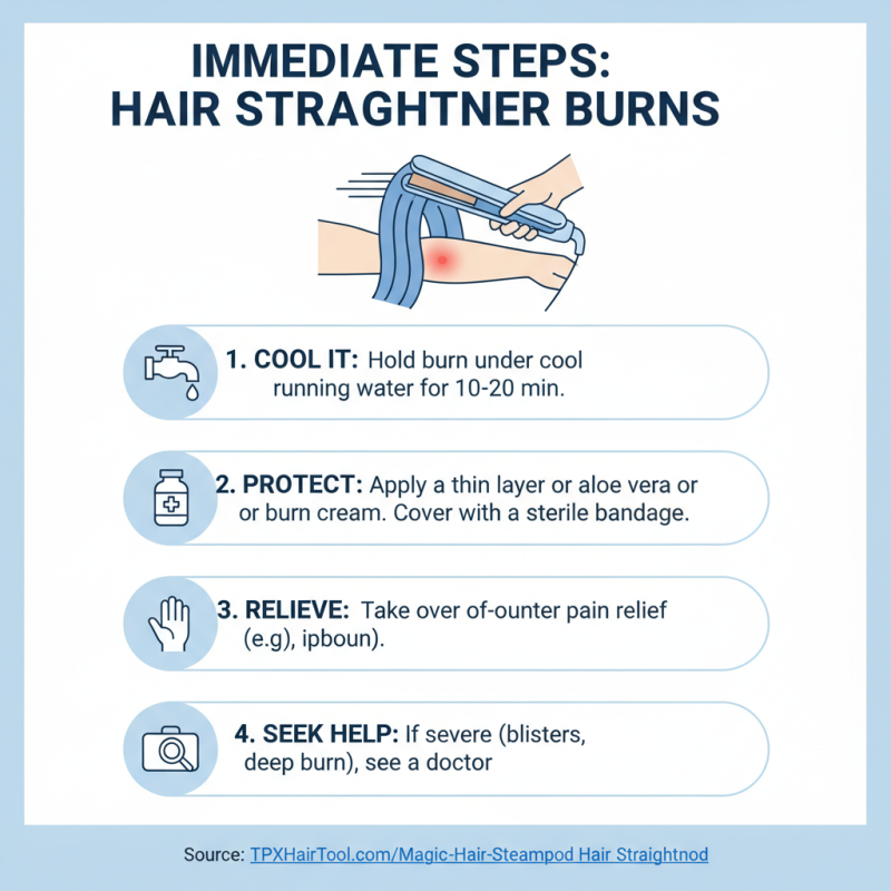 How To Treat A Burn From A Hair Straightener Fast