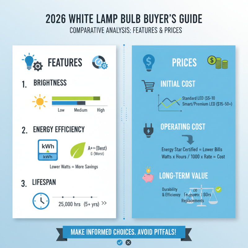 Top 10 White Lamp Bulbs for Global Buyers in 2026?