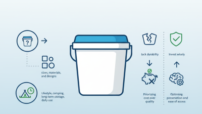 How to Choose the Best Iml Food Bucket for Your Needs?