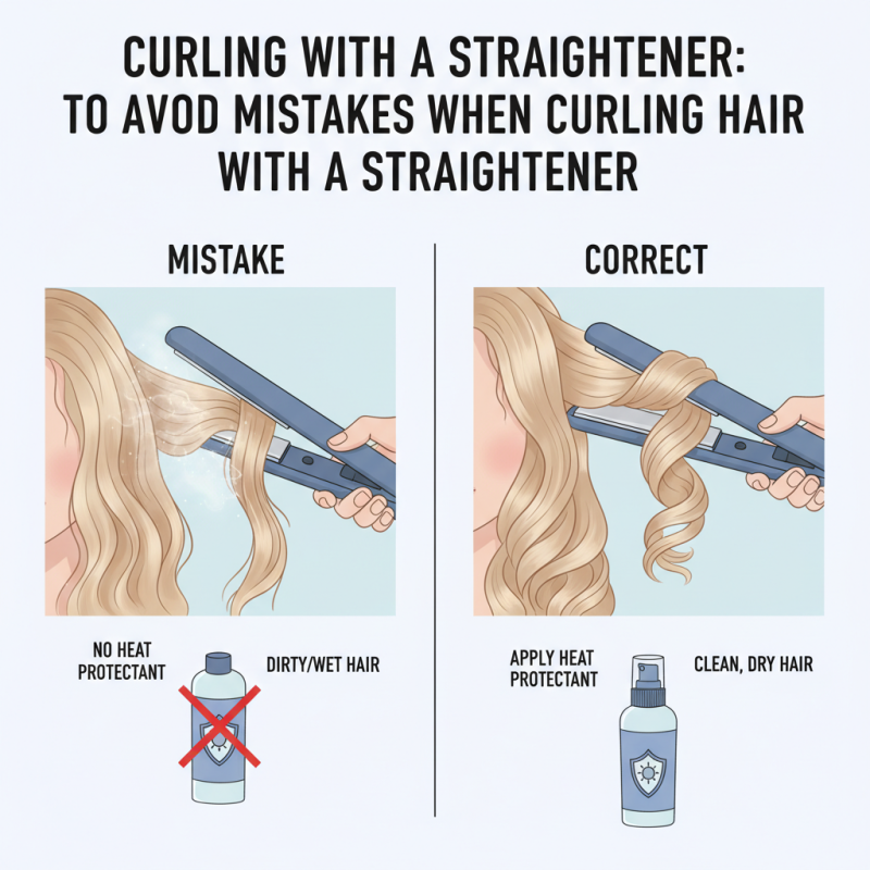 How To Create Perfect Loose Curls With A Hair Straightener?