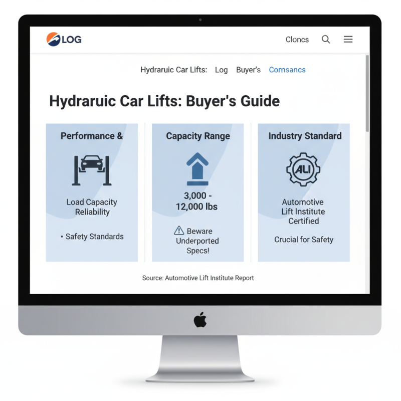 Best Hydraulic Car Lifts for Global Buyers in 2026?