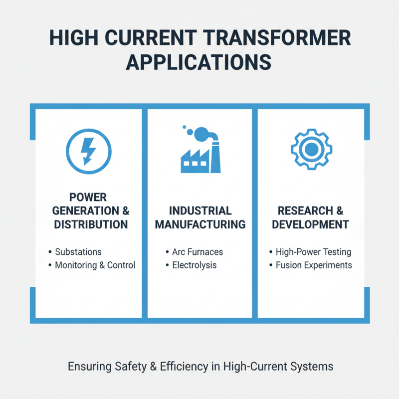 What is China High Quality High Current Transformer Factory?