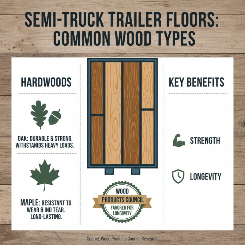 What Wood is Best for Semi Truck Trailer Floors?